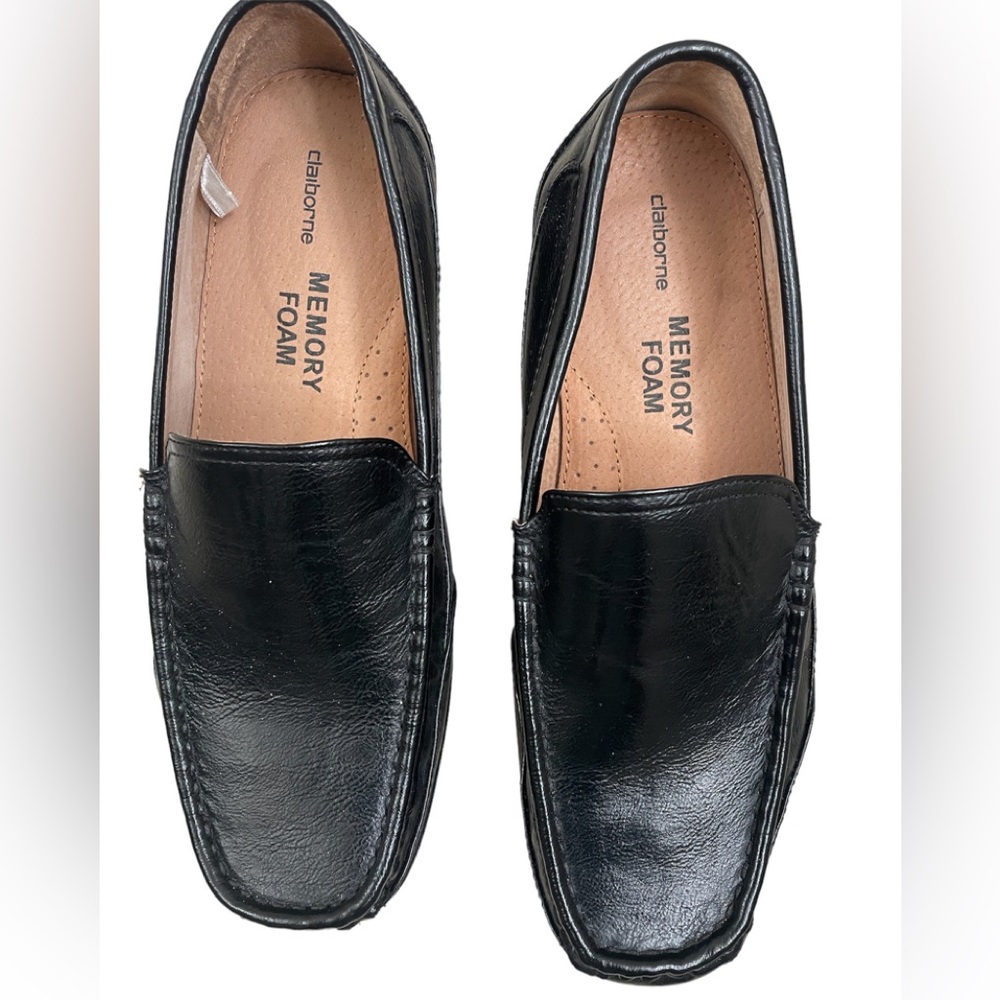 Claiborne Black Memory Foam Sz(9) Man Made Upper and Sole